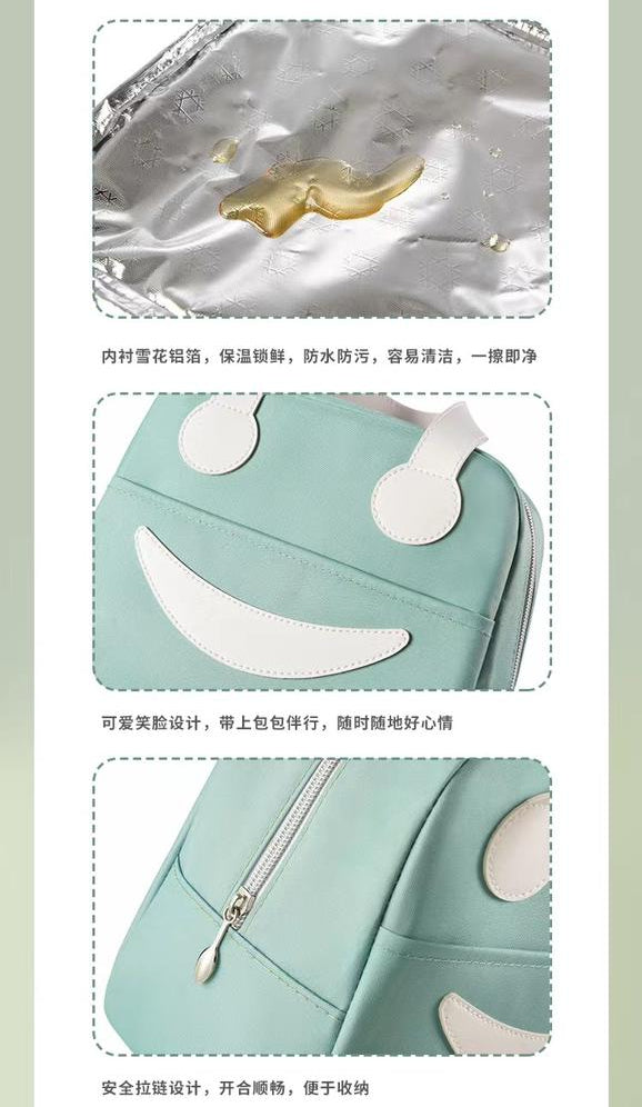 Smiley Lunch Bag Spillage Proof
