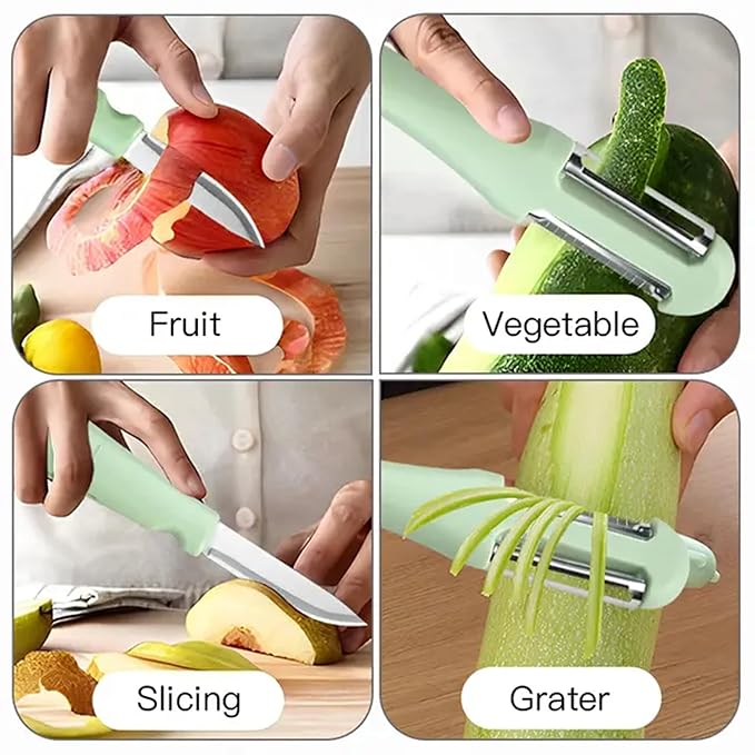 Shengya 3 in 1 Peeler and Knife