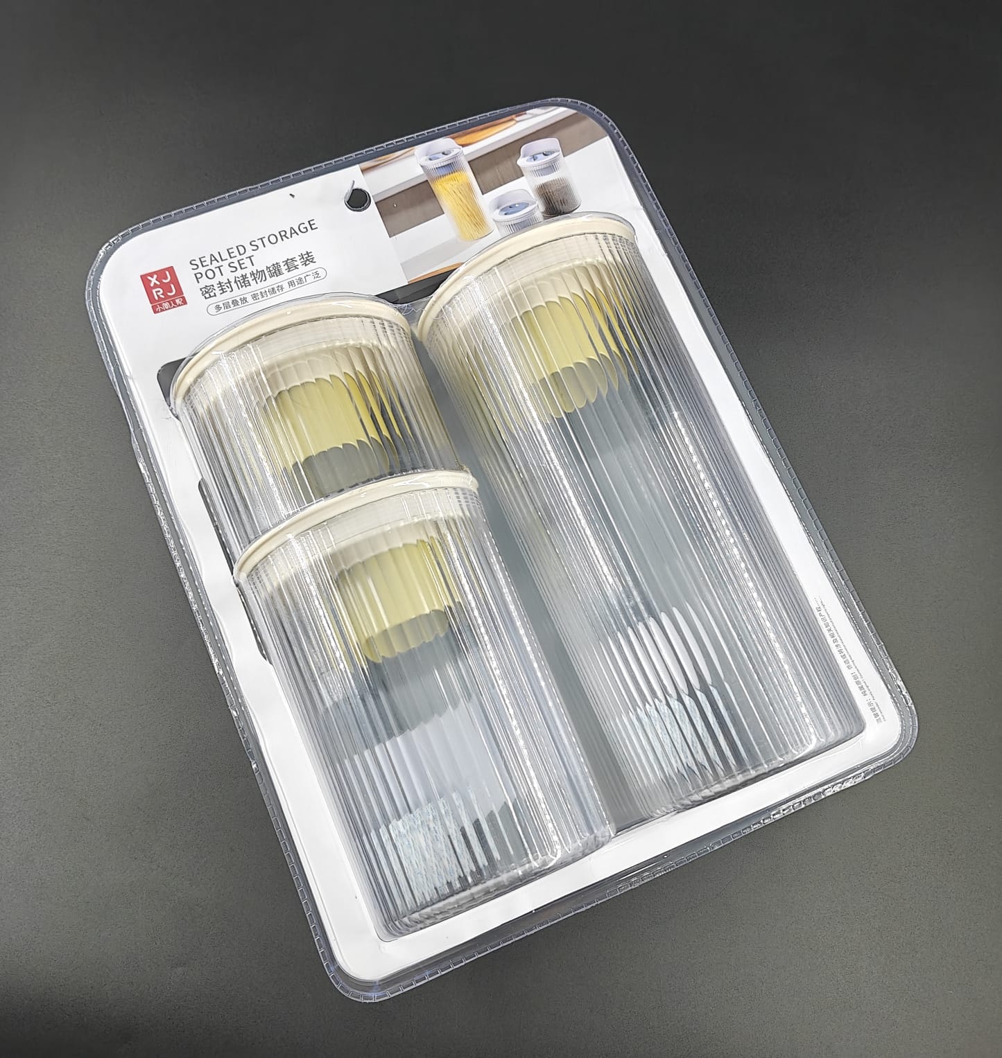 SMART CANISTER SET OF 3