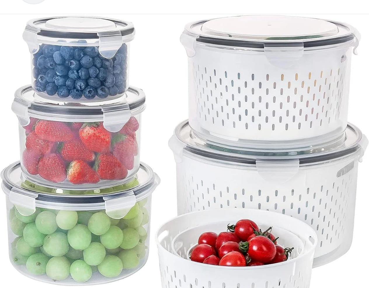 STORAGE BOX 5PC - RND