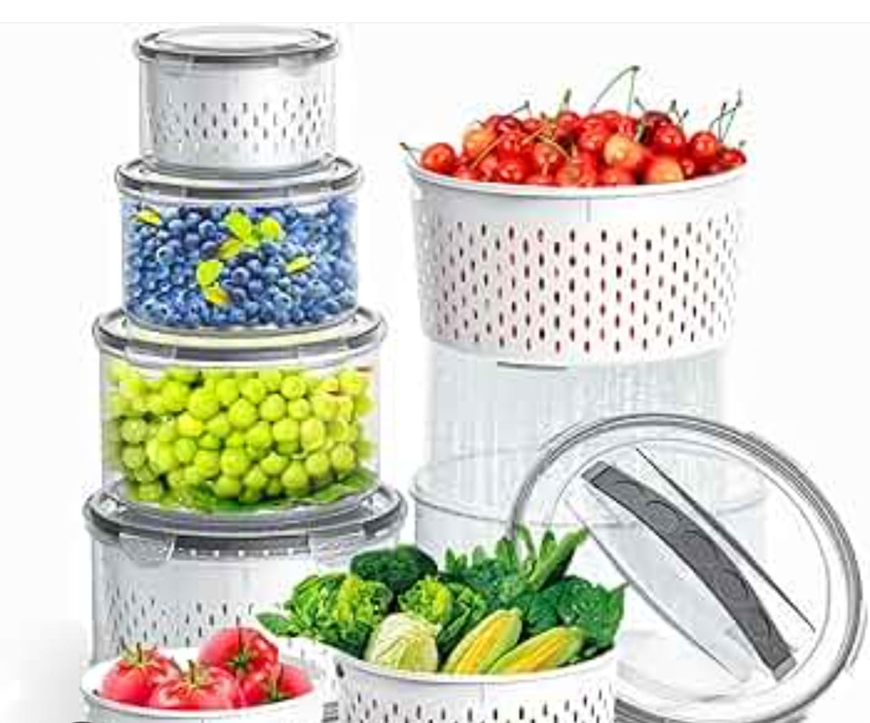 STORAGE BOX 5PC - RND