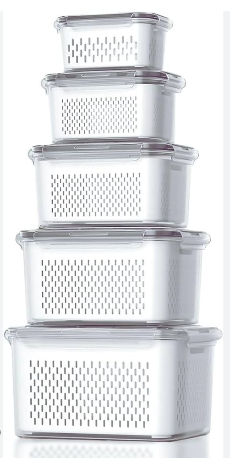 STORAGE BOX 5PC - SQ