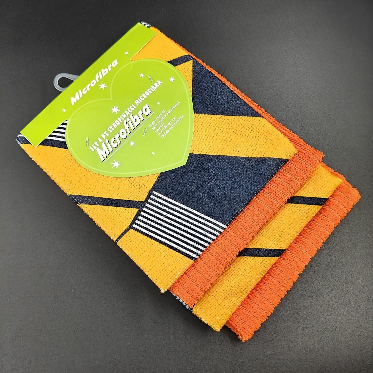 MICRO FIBRA - 4 PCS TOWEL