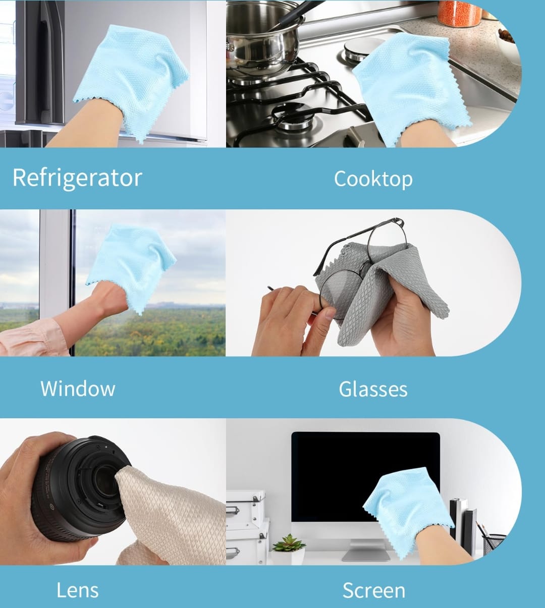 HAODA FIBER TOWEL -HD4231a