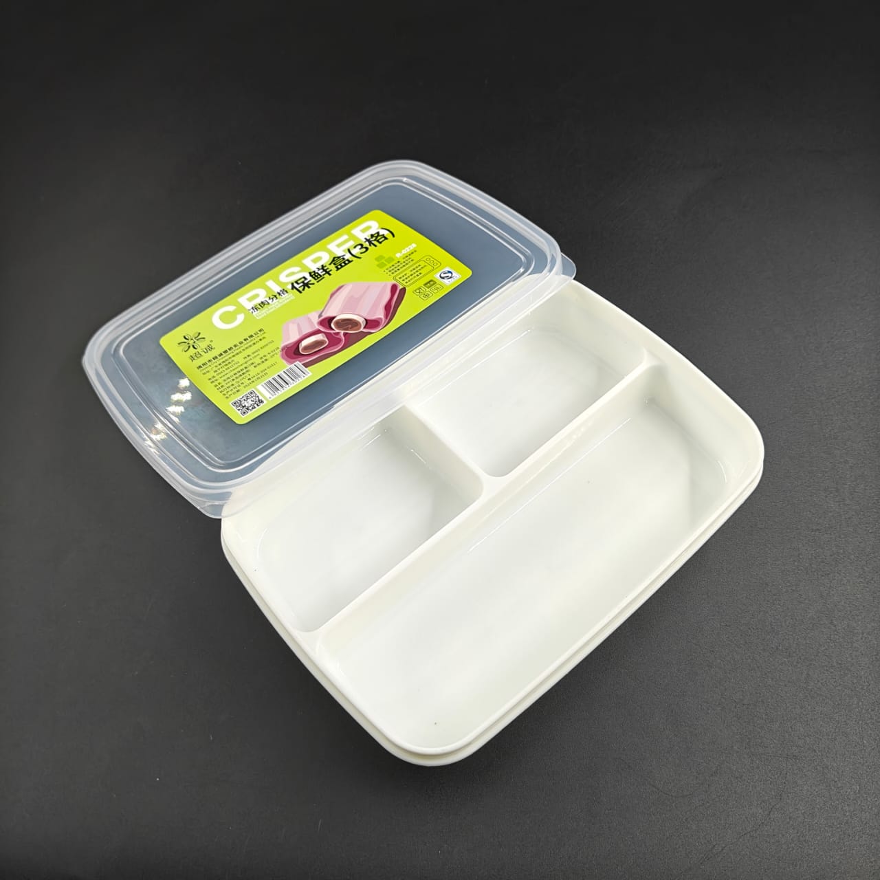 CRISPER FOOD BOX - 3 SLOT