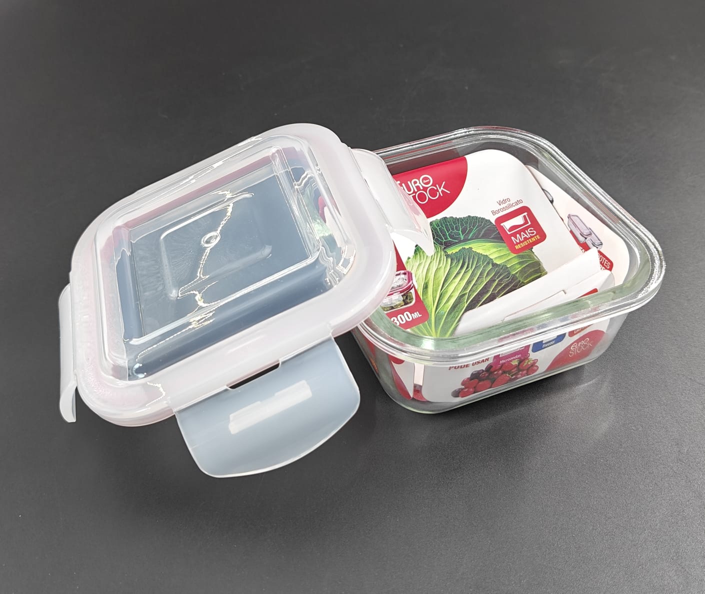 EURO CRISPER GLASS BOX