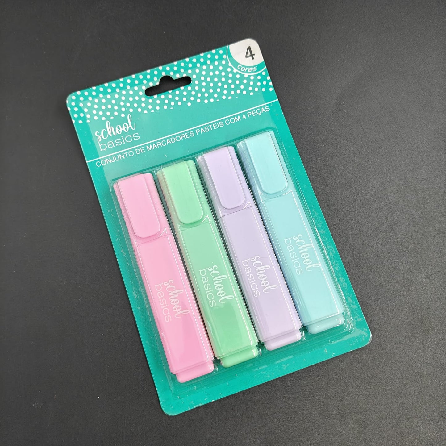 BASIC HIGHLIGHTER - 4 PCS