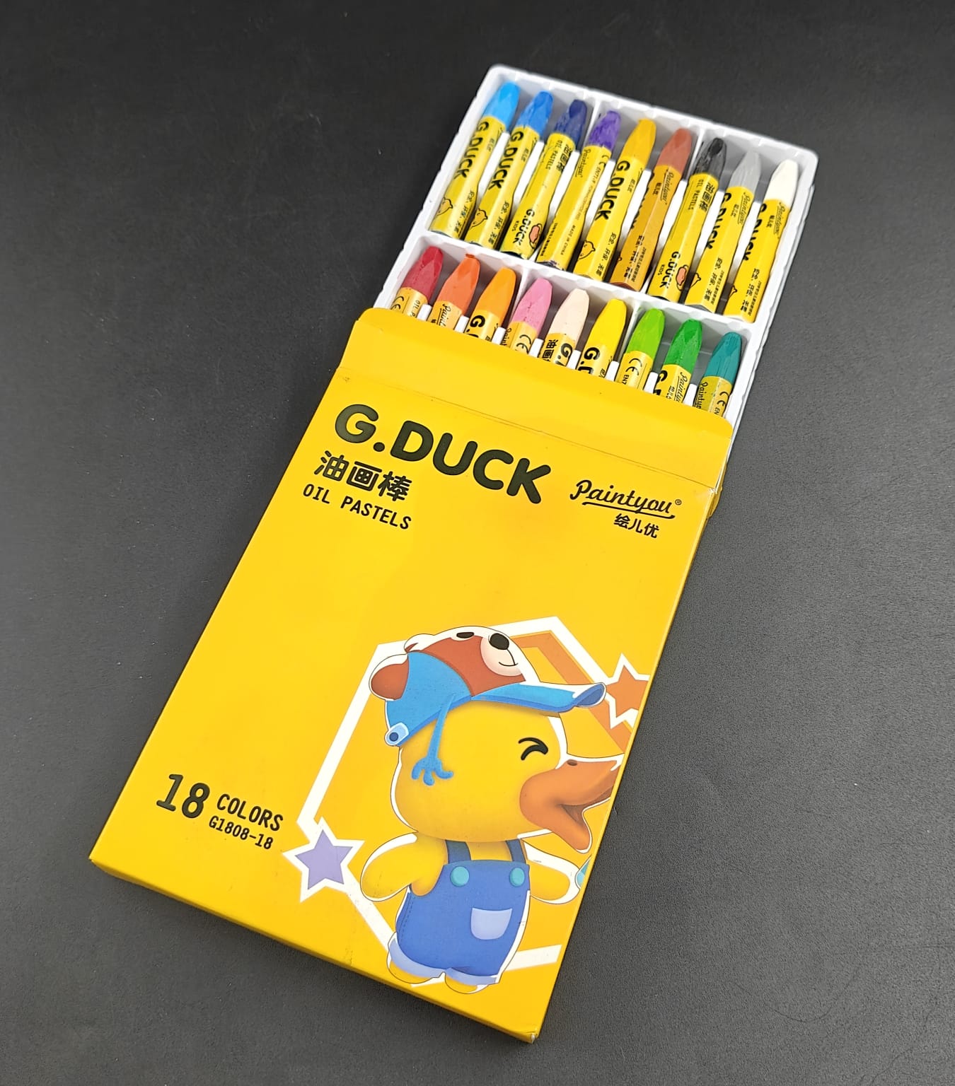 OIL PASTELS COLOUR - 18 PCS