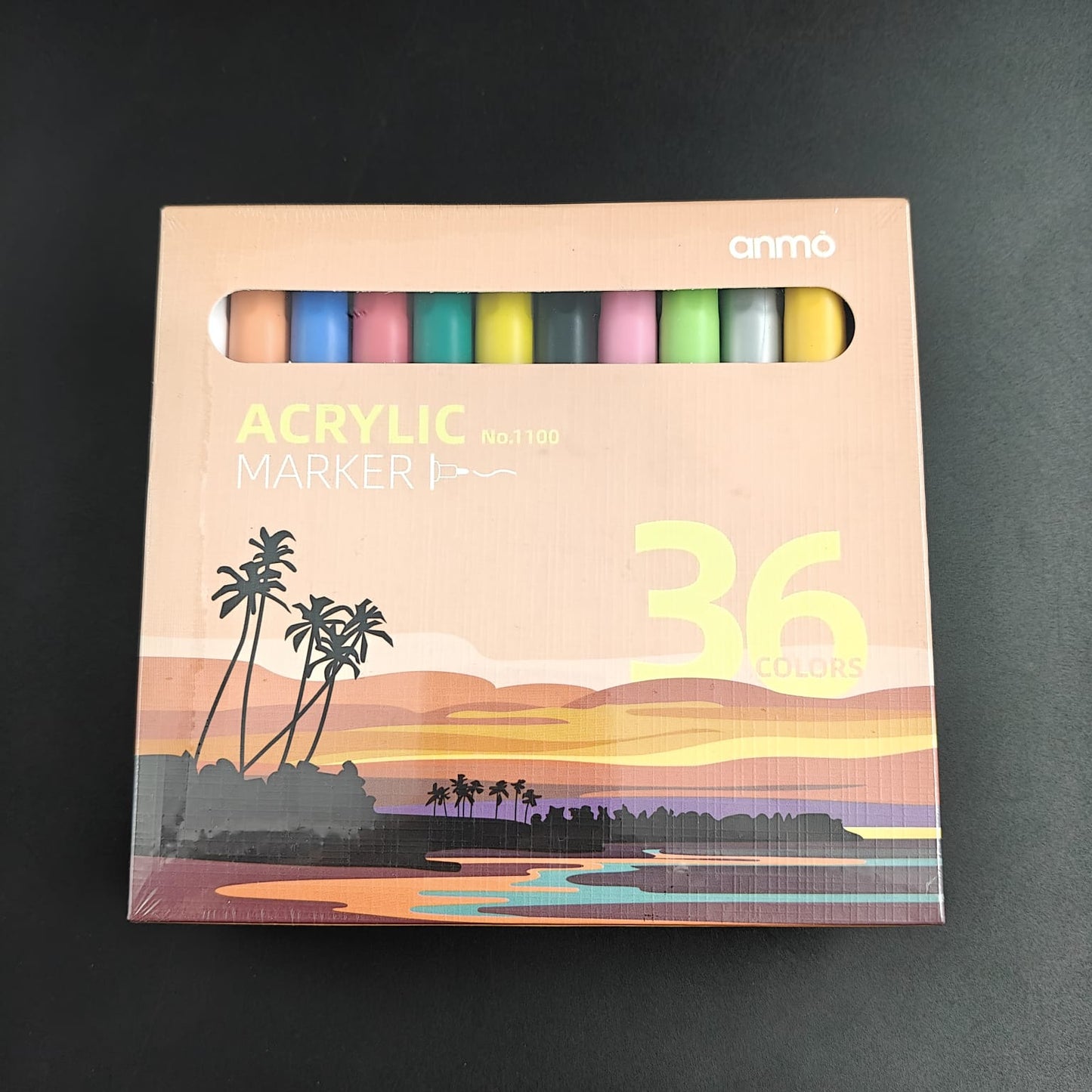 ACRYLIC MARKER - 36 COLOURS