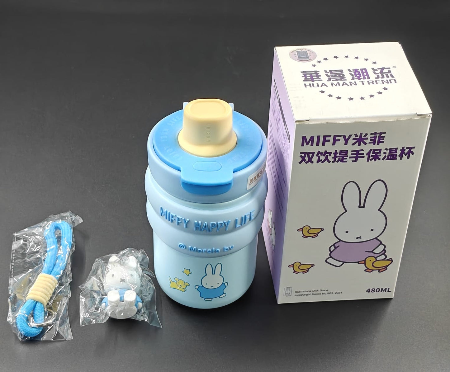 BUNNY VACCUM BOTTLE - 480 ML