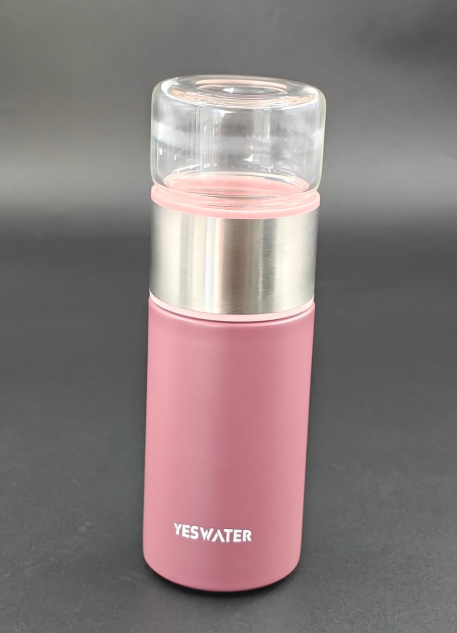 GT VACCUM BOTTLE WITH HERB COMPARTMENT