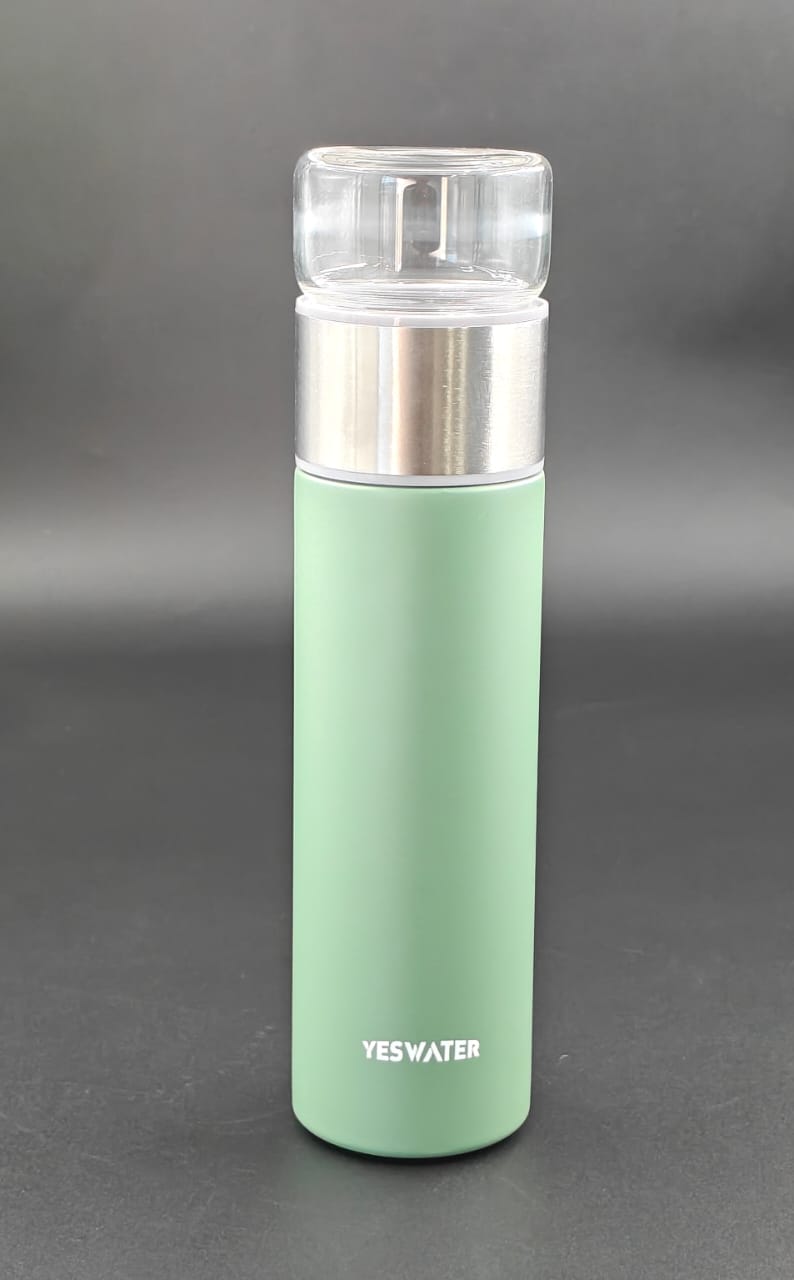 GT VACCUM BOTTLE WITH HERB COMPARTMENT