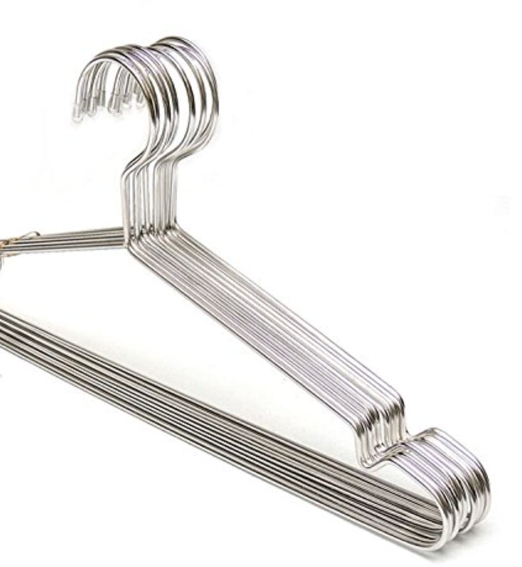 S.S. CLOTH HANGER - PACK 0F 10