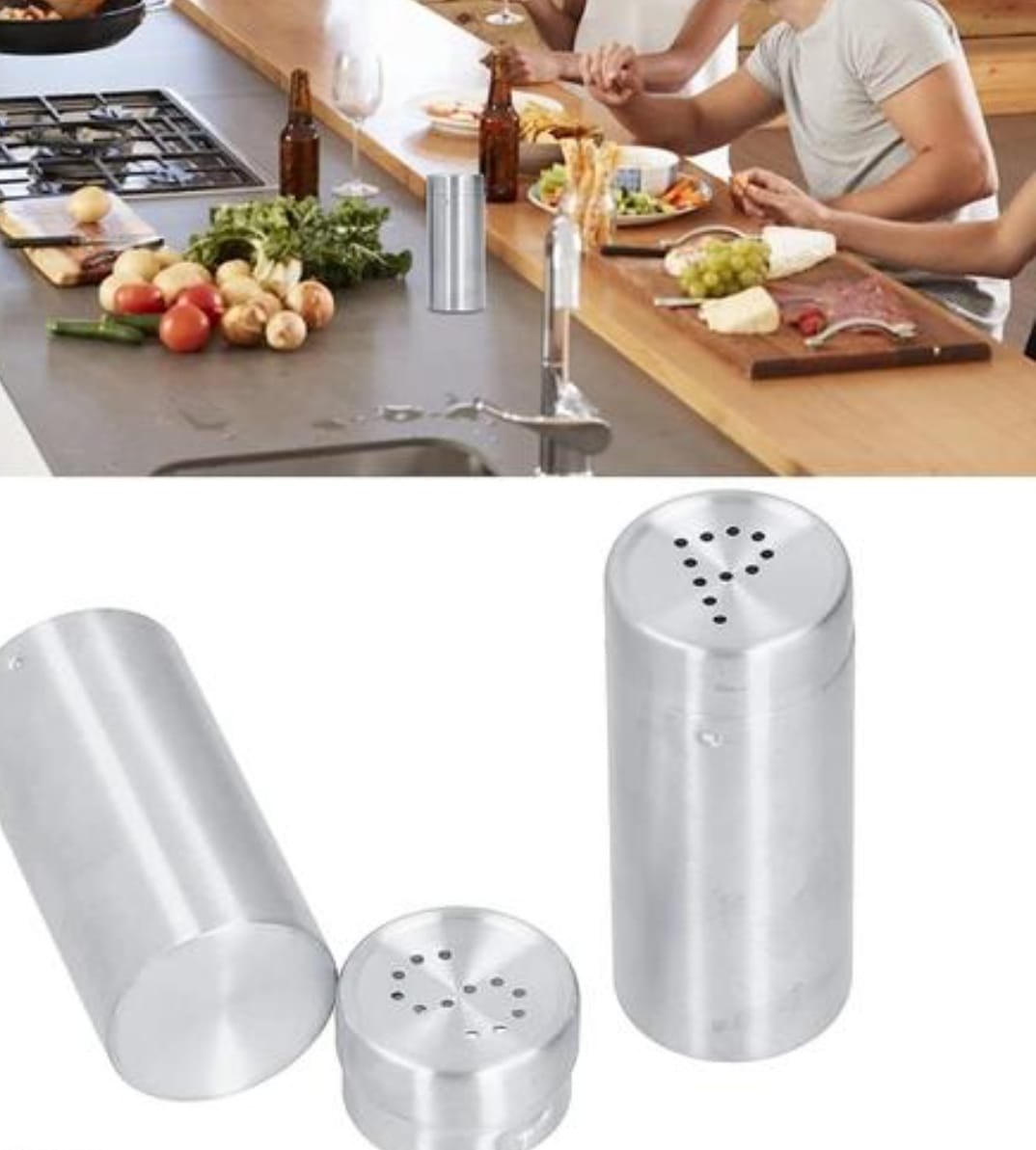 S. S. SALT AND PEPPER DISPENSER