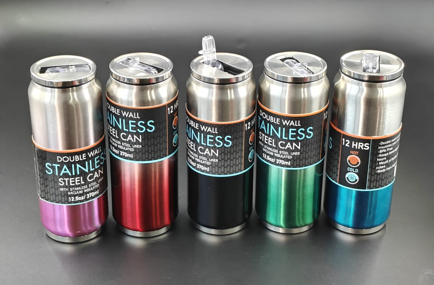 DOUBLE WALL STAINLESS STEEL CAN