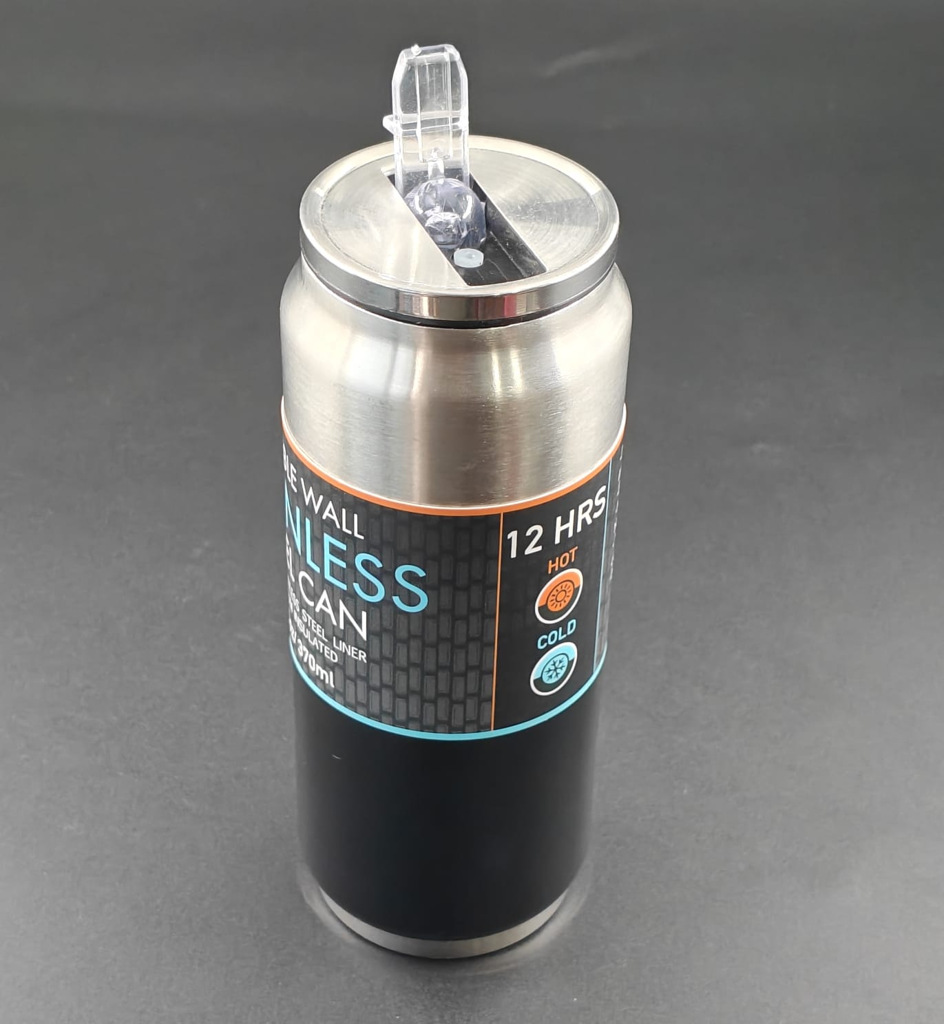 DOUBLE WALL STAINLESS STEEL CAN