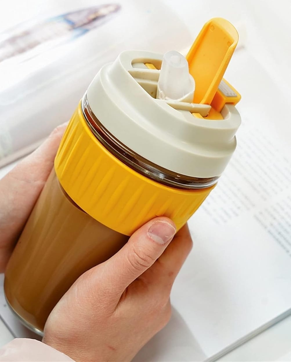 GLASS SIPPER MUG - 500ML