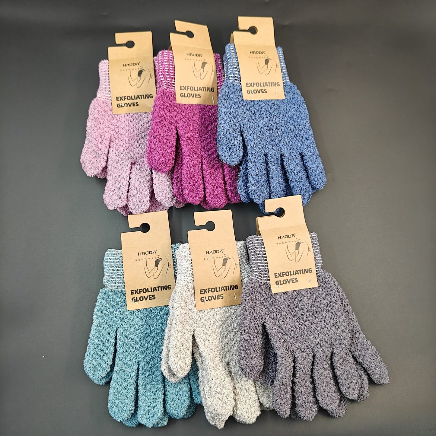 HAODA EXFOLIATING GLOVES - 7422