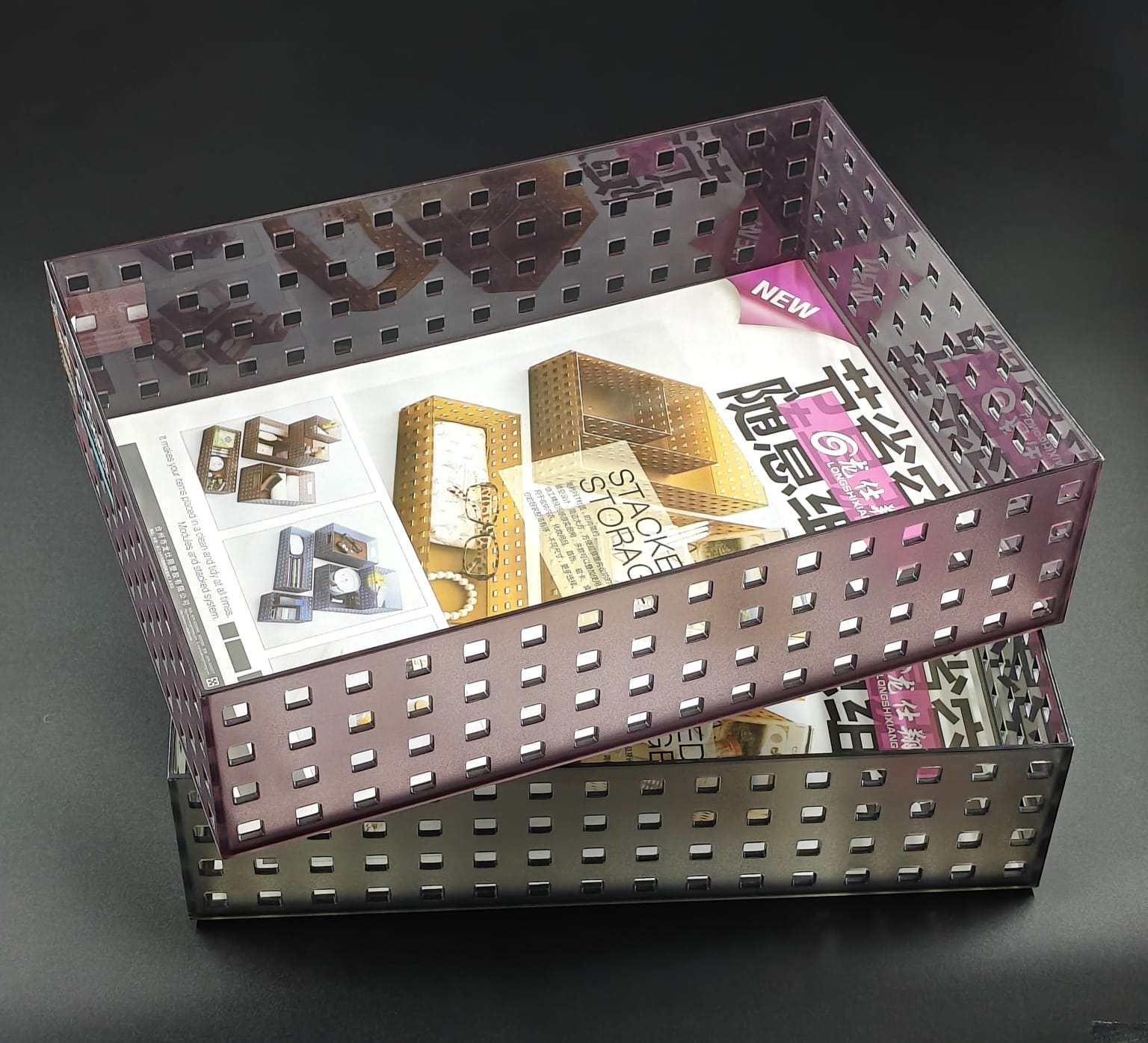 STACKING STORAGE TRAYS - 3227