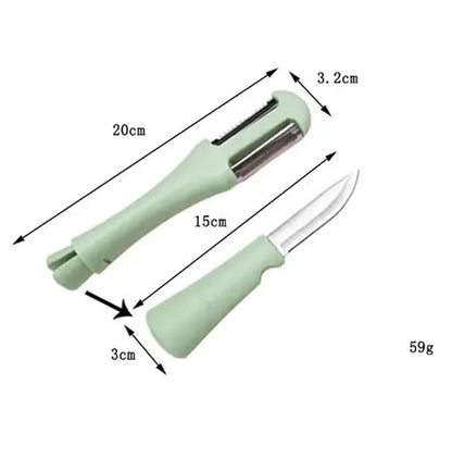 Shengya 3 in 1 Peeler and Knife