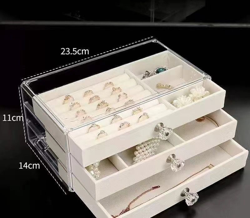 Jewellery Multi Layer Storage Box Organizer