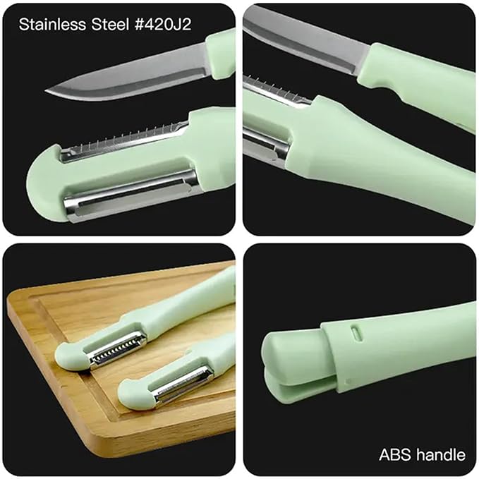 Shengya 3 in 1 Peeler and Knife