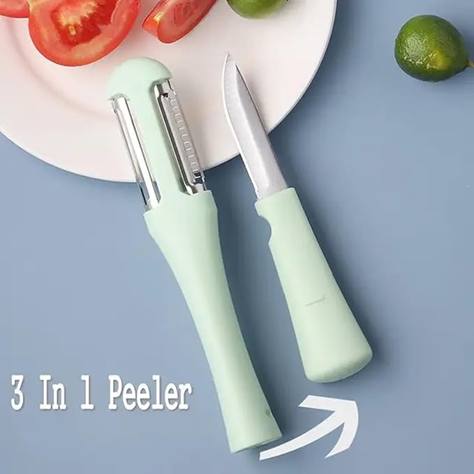 Shengya 3 in 1 Peeler and Knife