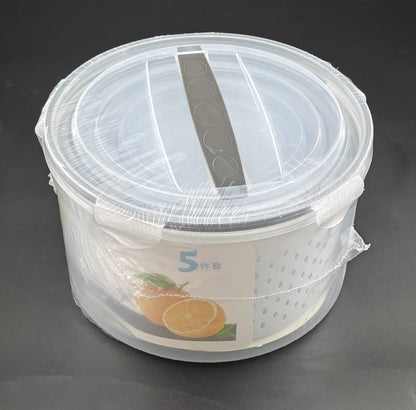 STORAGE BOX 5PC - RND