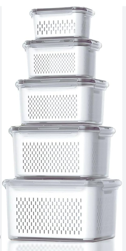 STORAGE BOX 5PC - SQ
