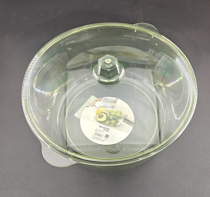ACRYLIC BOWL WITH LID