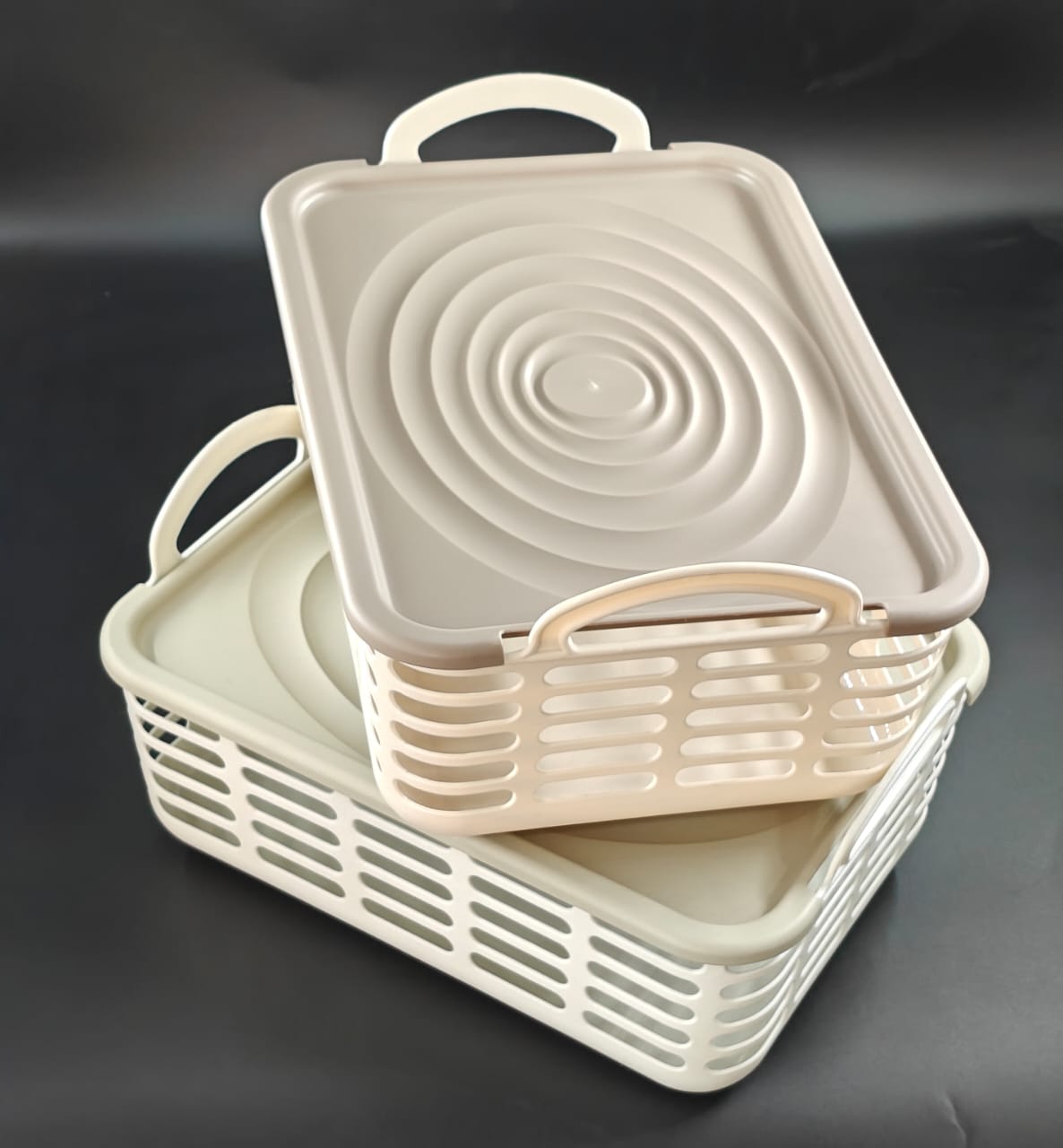 SMART BOX WITH LID BASKET- 5349