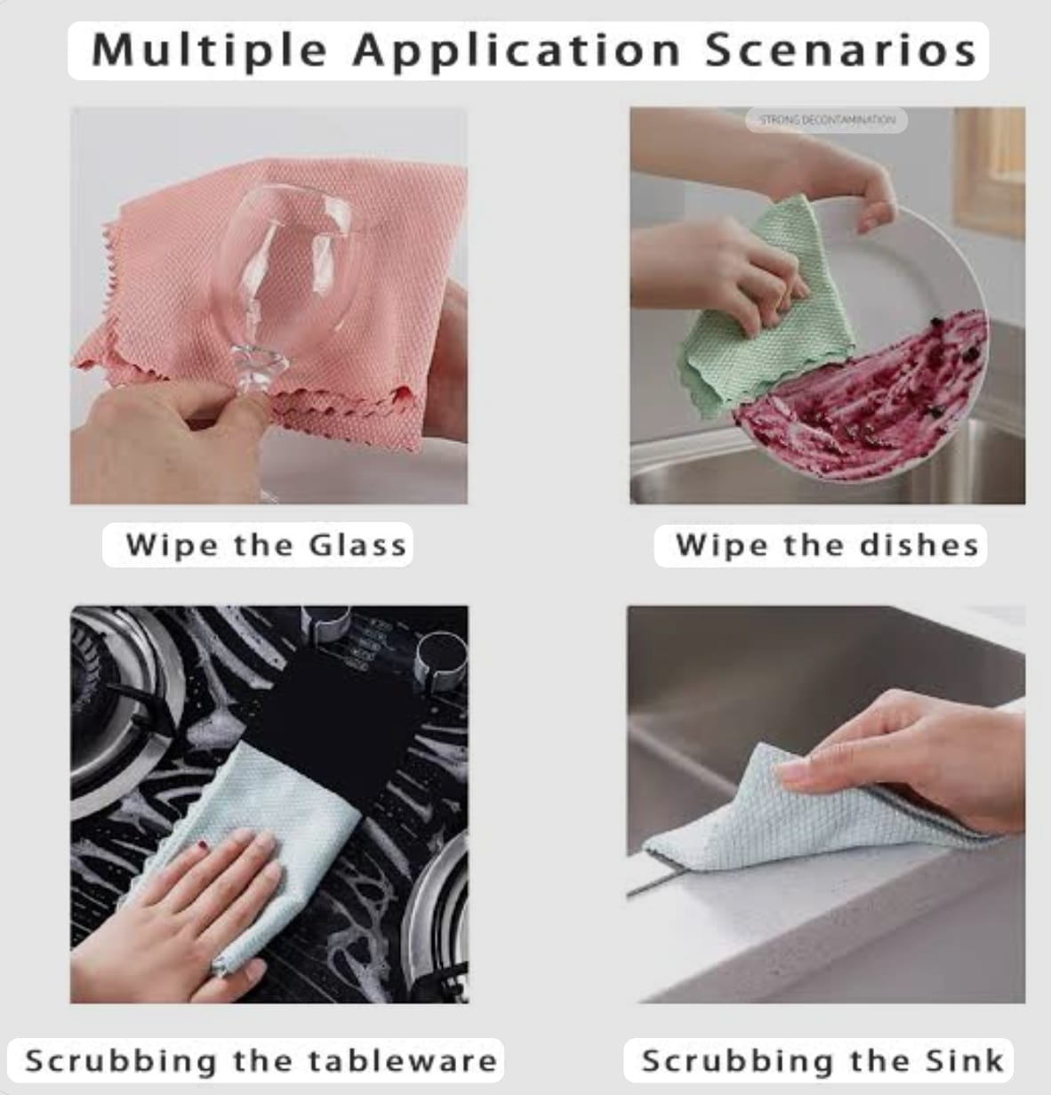 HAODA FIBER TOWEL -HD4231a