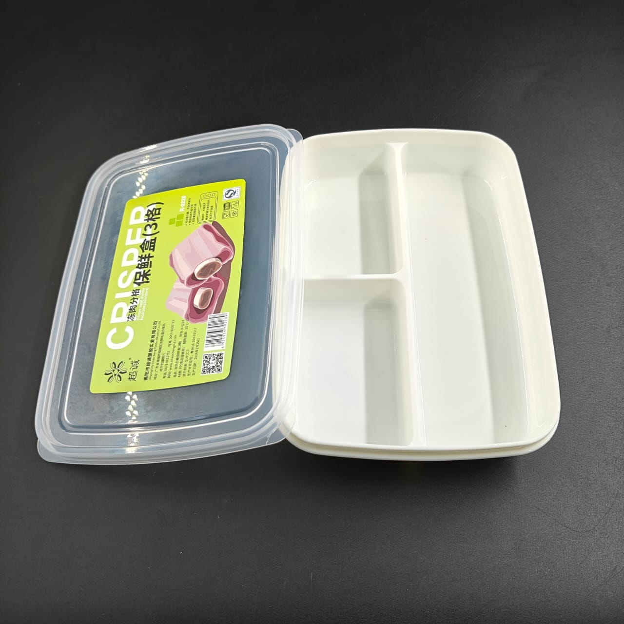 CRISPER FOOD BOX - 3 SLOT