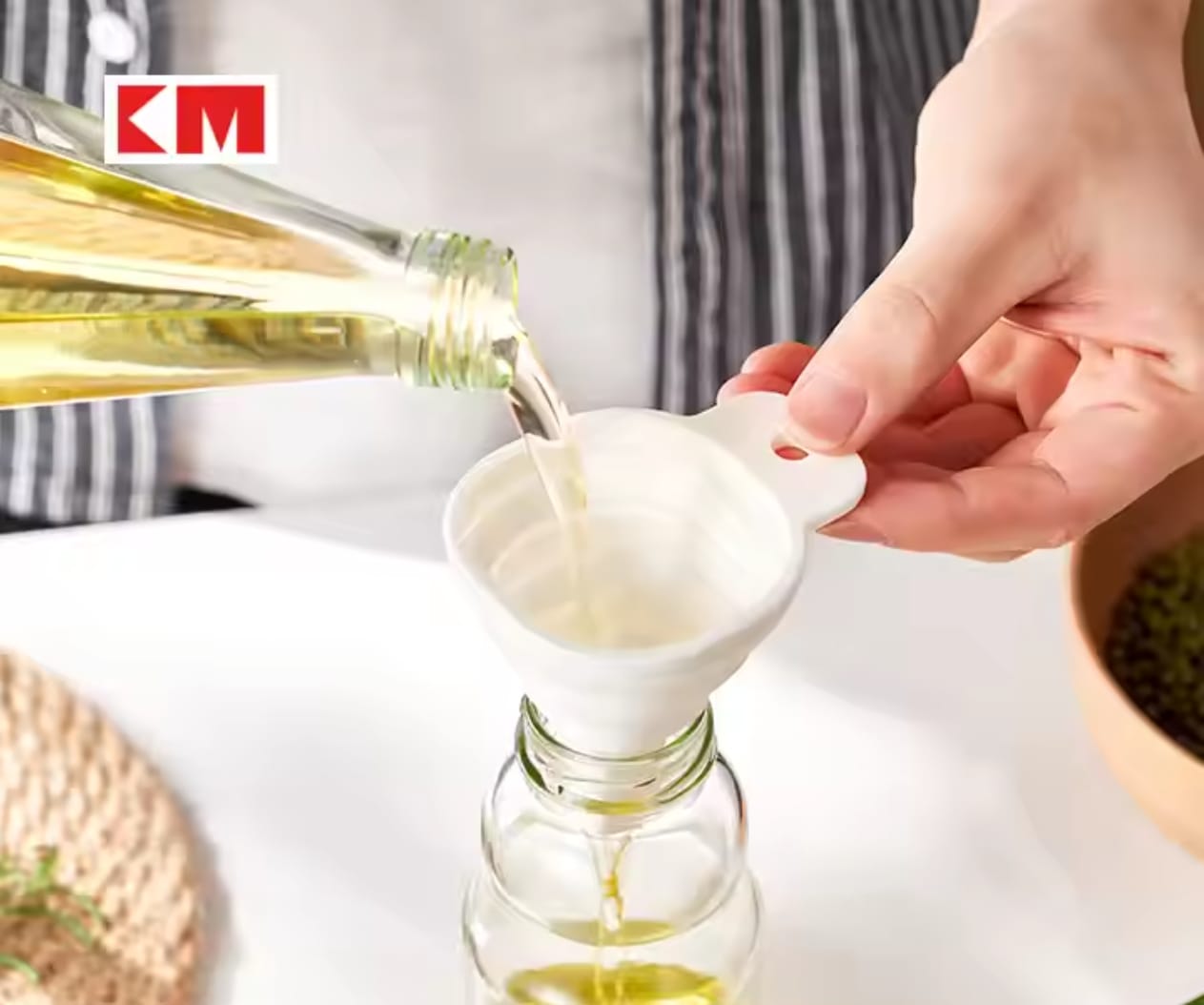 SILICONE FUNNEL KM - 6029