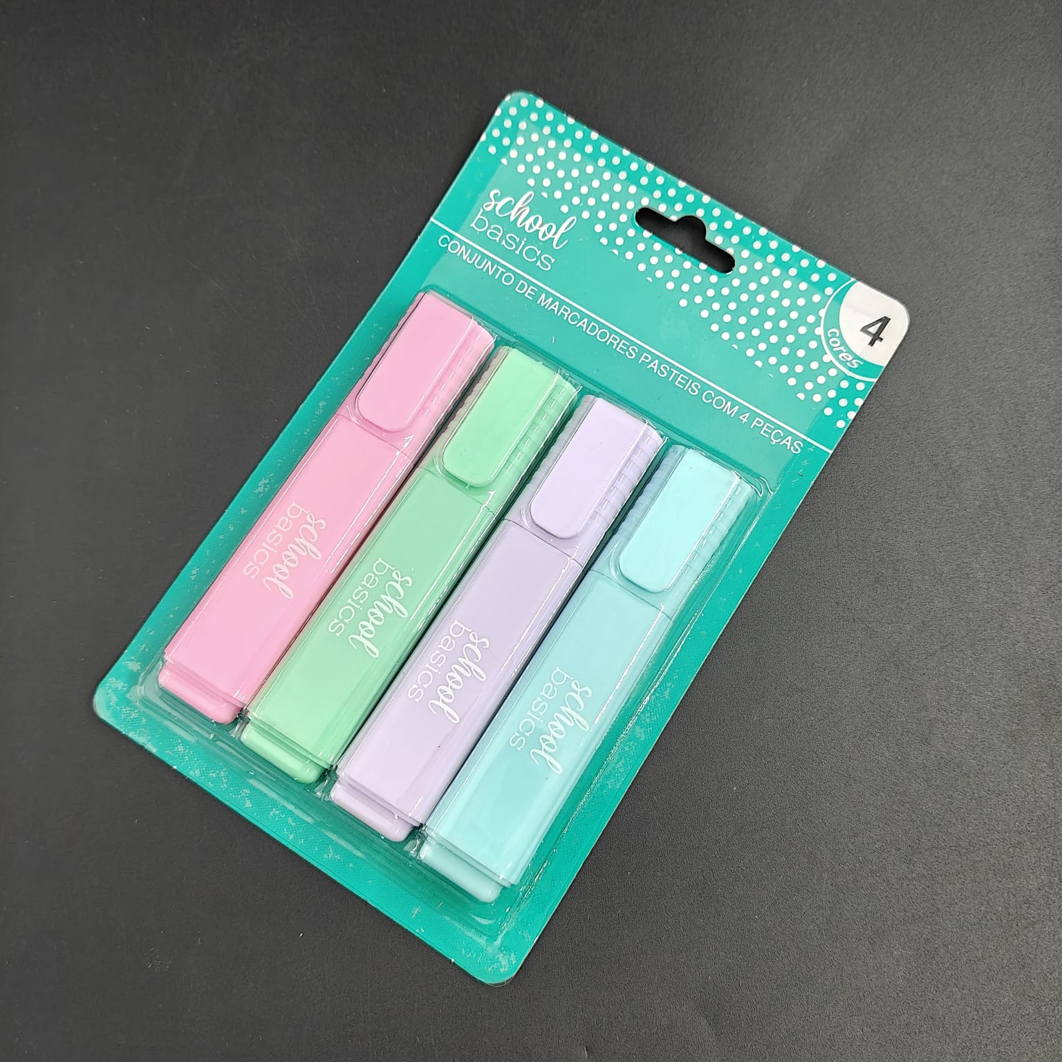 BASIC HIGHLIGHTER - 4 PCS