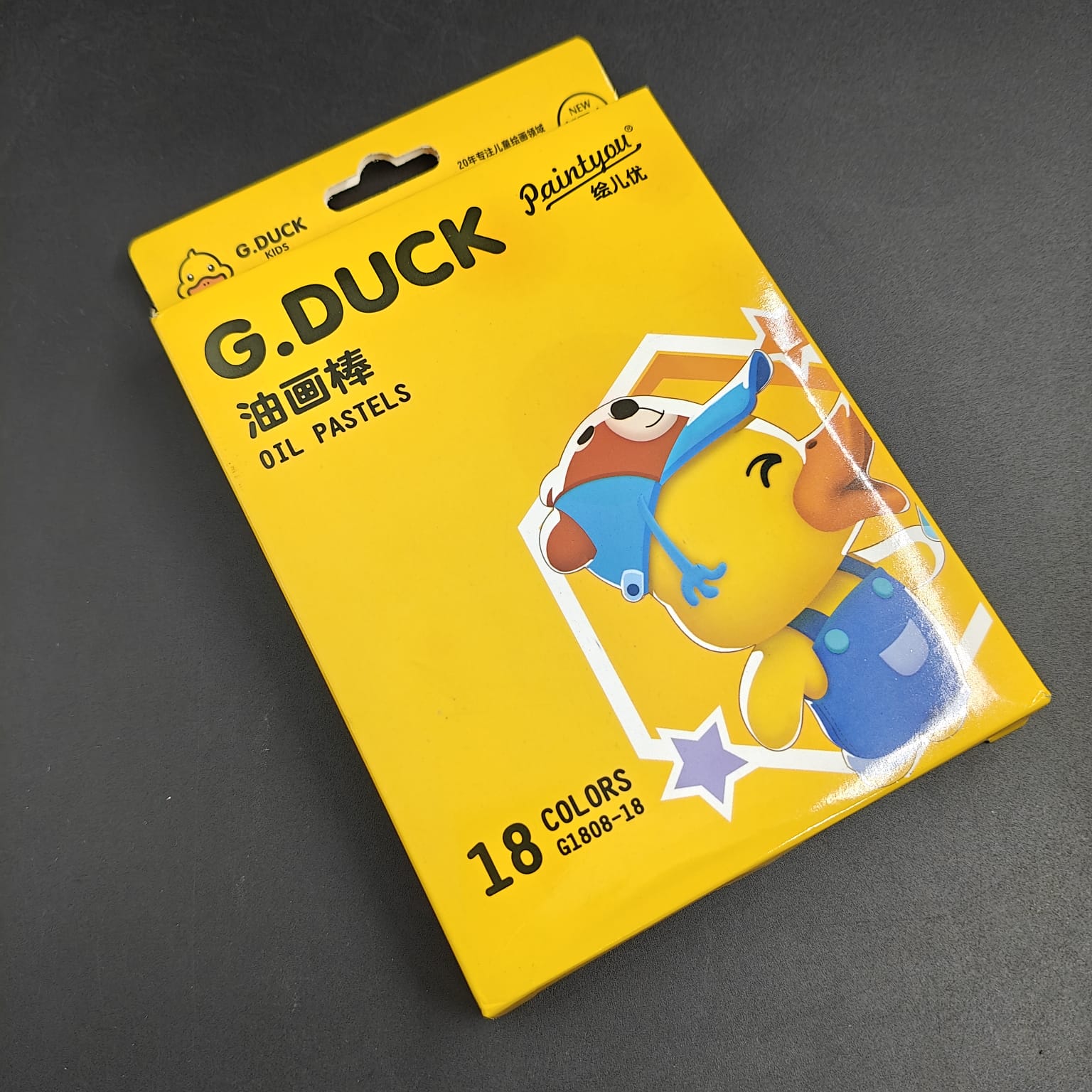 OIL PASTELS COLOUR - 18 PCS