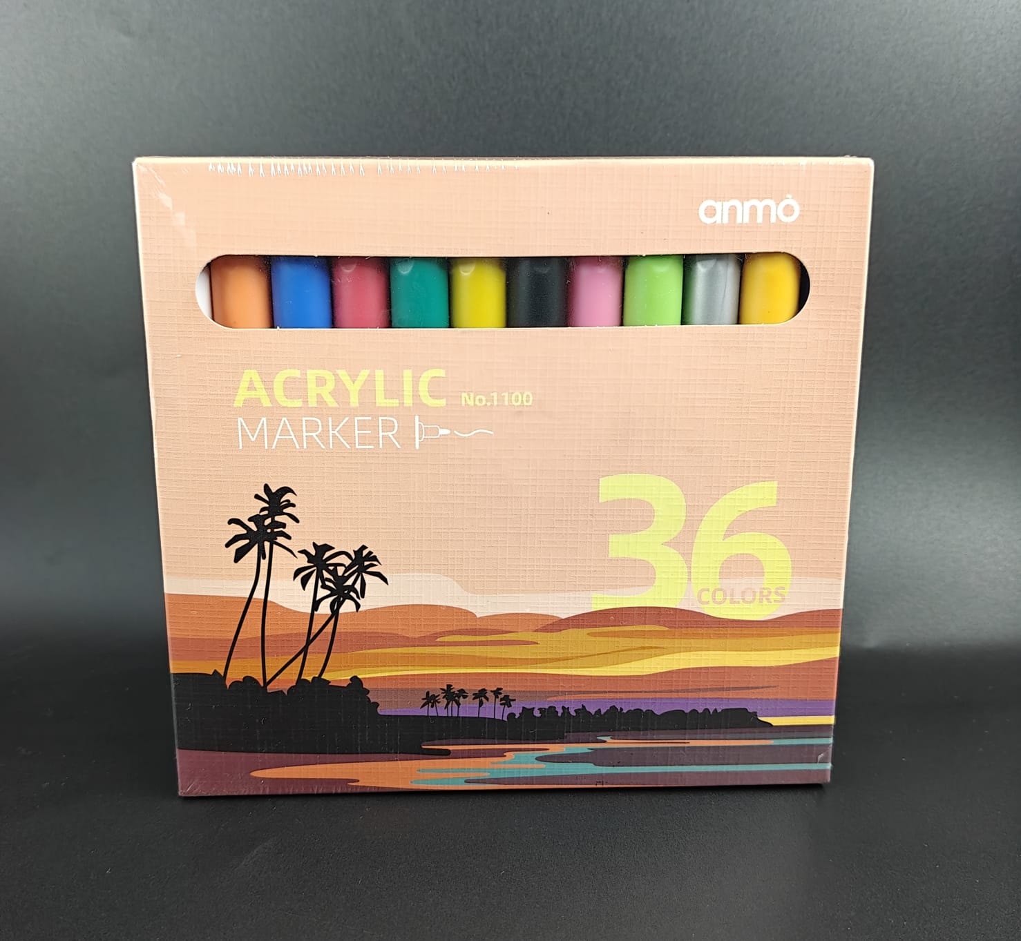 ACRYLIC MARKER - 36 COLOURS