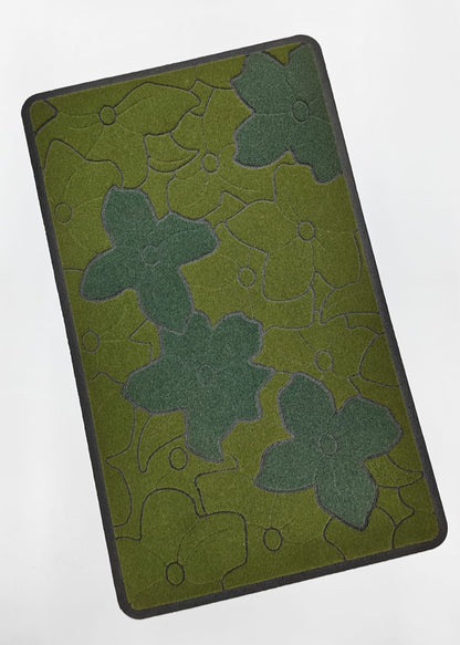 FLORAL DOOR MAT