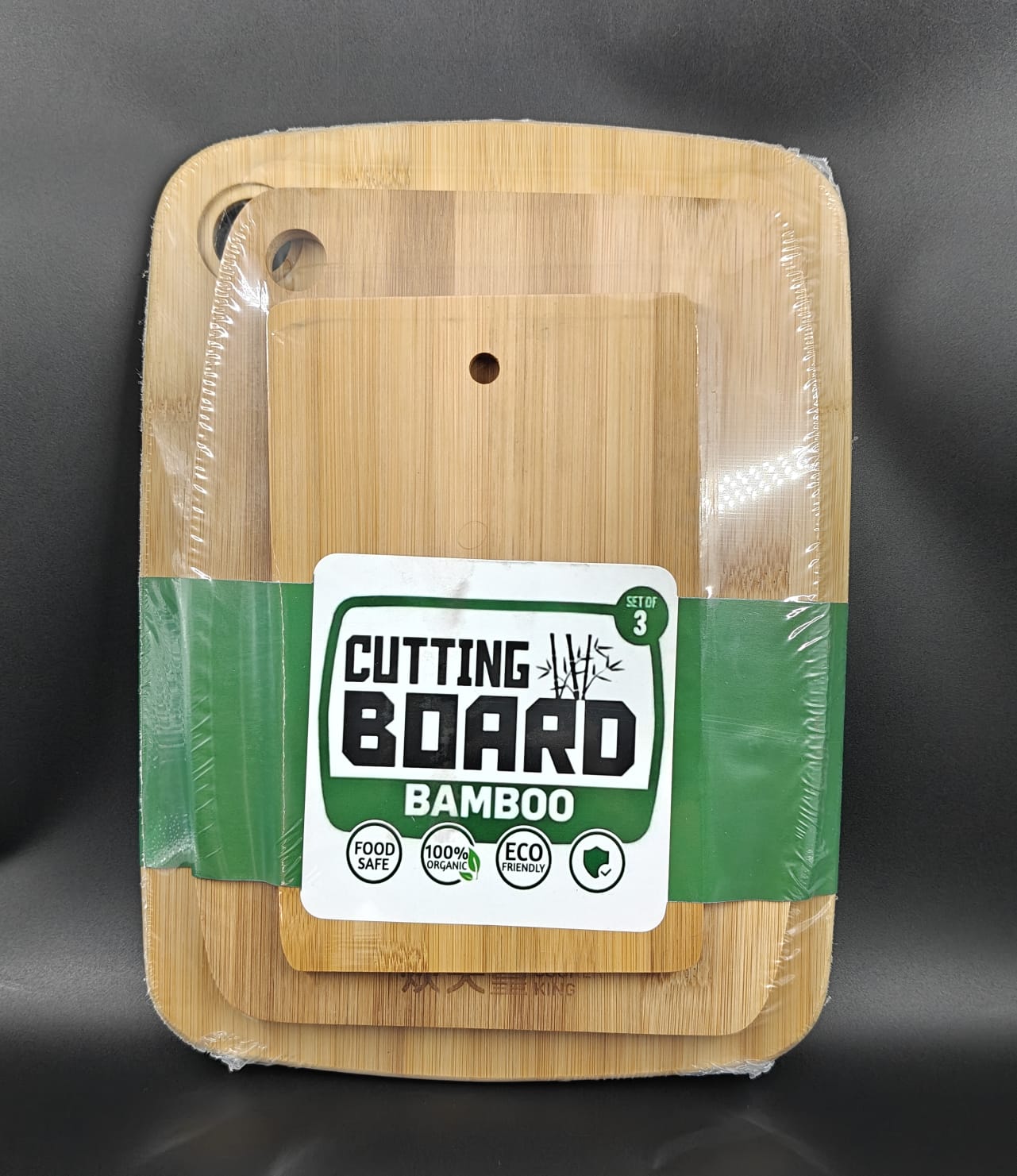 BAMBOO 3PC CHOP BOARD