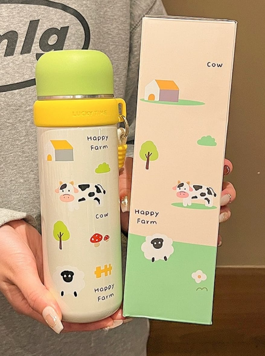 HAPPY FARM VACCUM BOTTLE - 500 ML