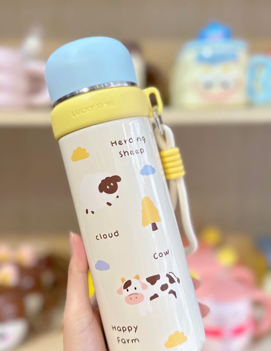 HAPPY FARM VACCUM BOTTLE - 500 ML