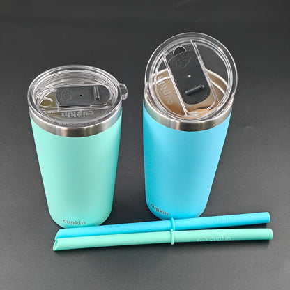 CUPKIN 2PC SIPPER SET - 350 ML