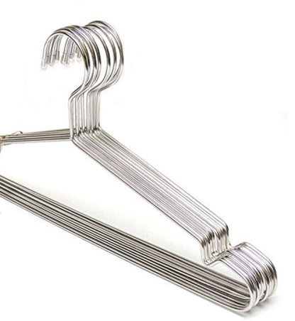 S.S. CLOTH HANGER - PACK 0F 10