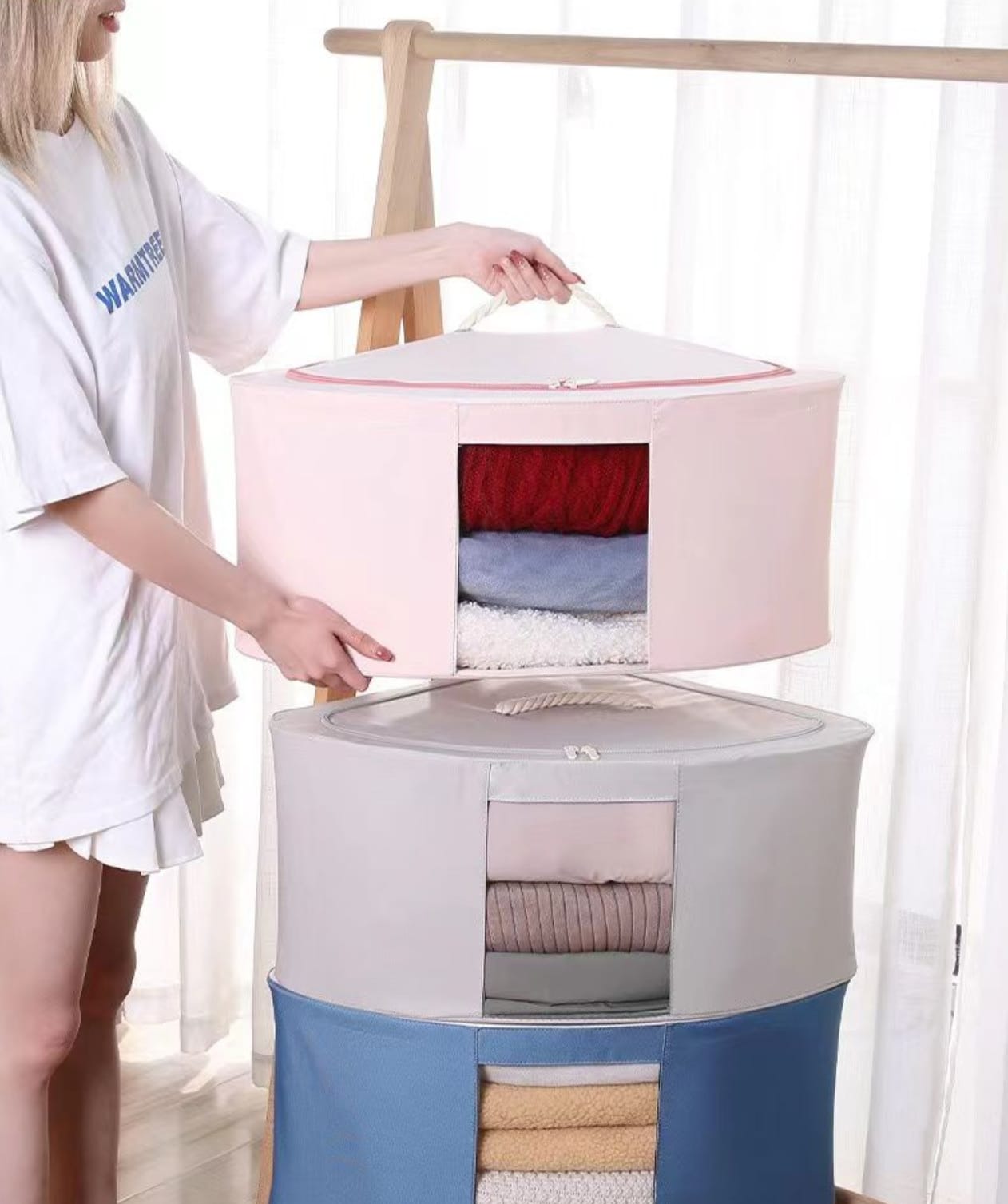 121 JOY FOLDABLE CORNER STORAGE BOX
