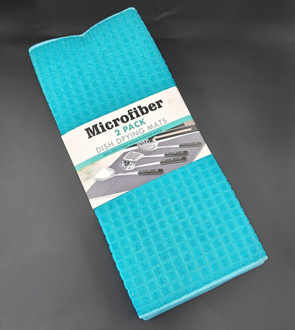 DISH DRYING MAT - PACK OF 2