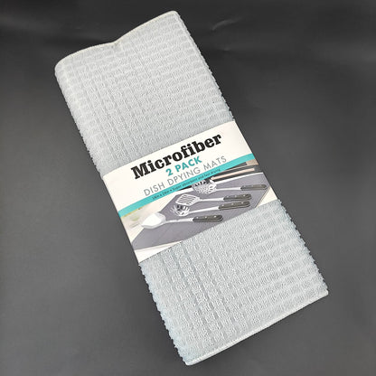 DISH DRYING MAT - PACK OF 2