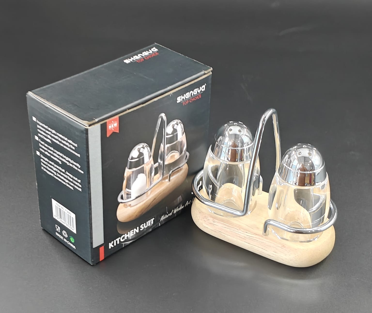 SHENGYA SALT AND PEPPER DISPENSER - 3585