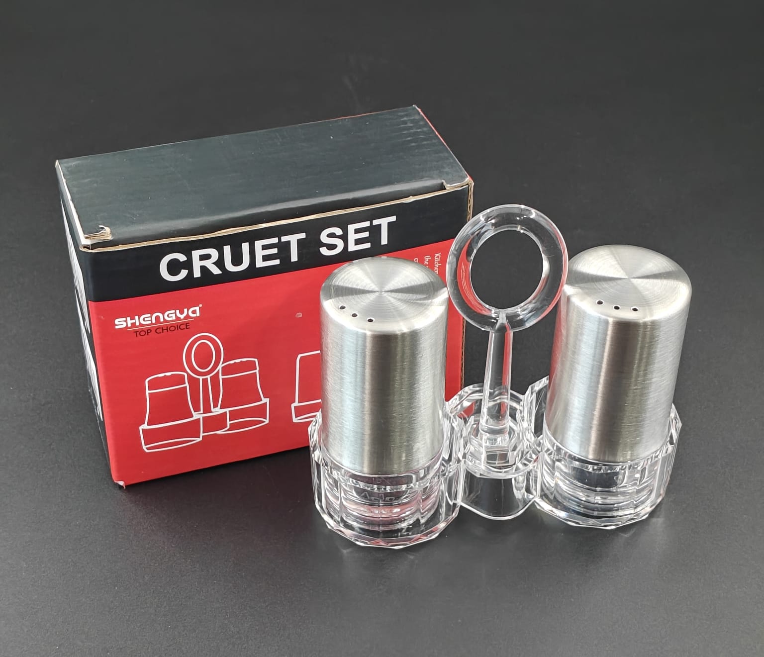 SHENGYA SALT AND PEPPER DISPENSER - 1024