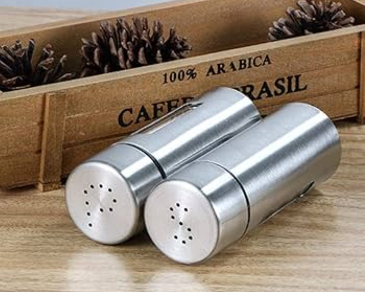 S. S. SALT AND PEPPER DISPENSER