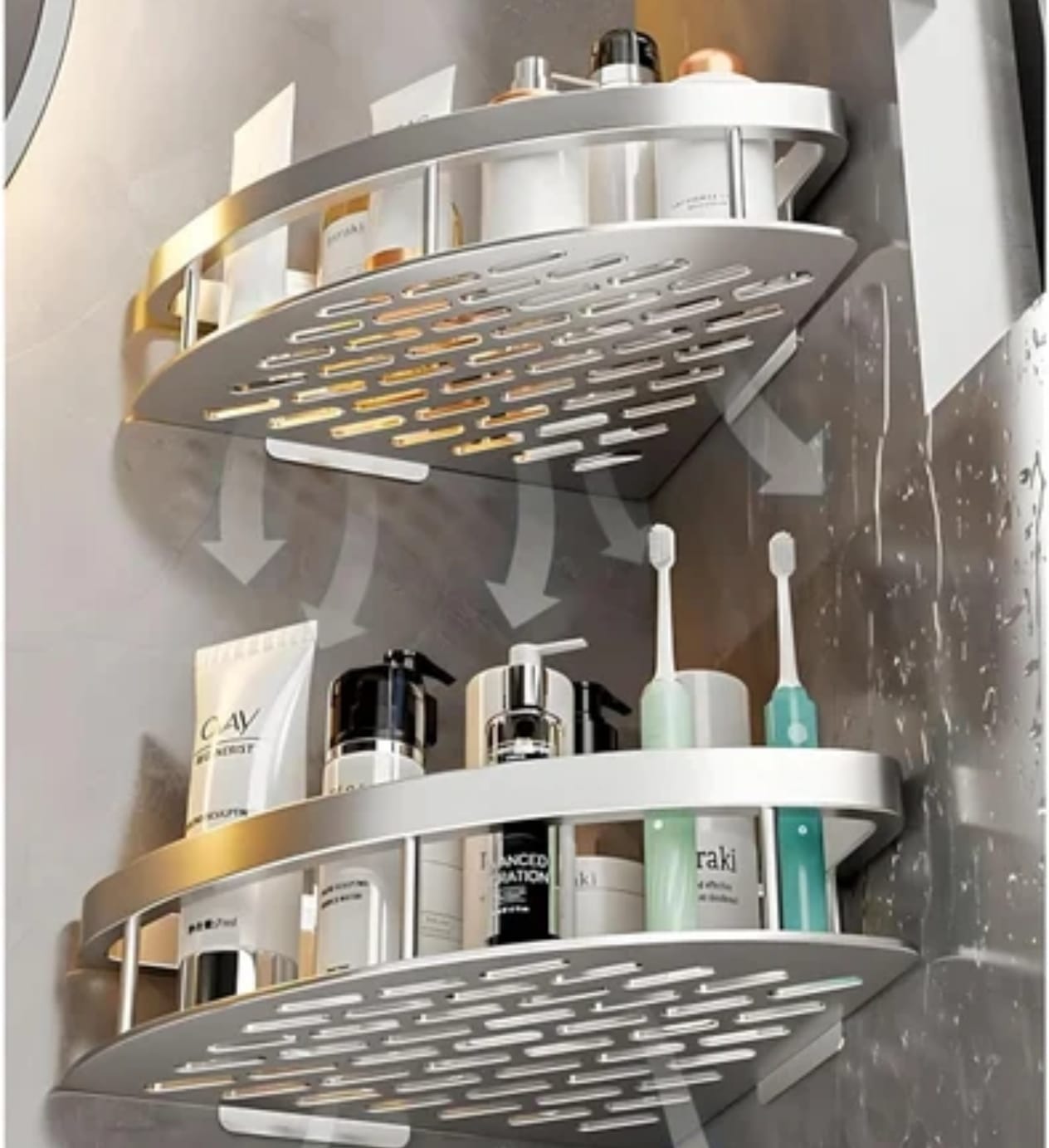 CORNER ALUMINI STAND